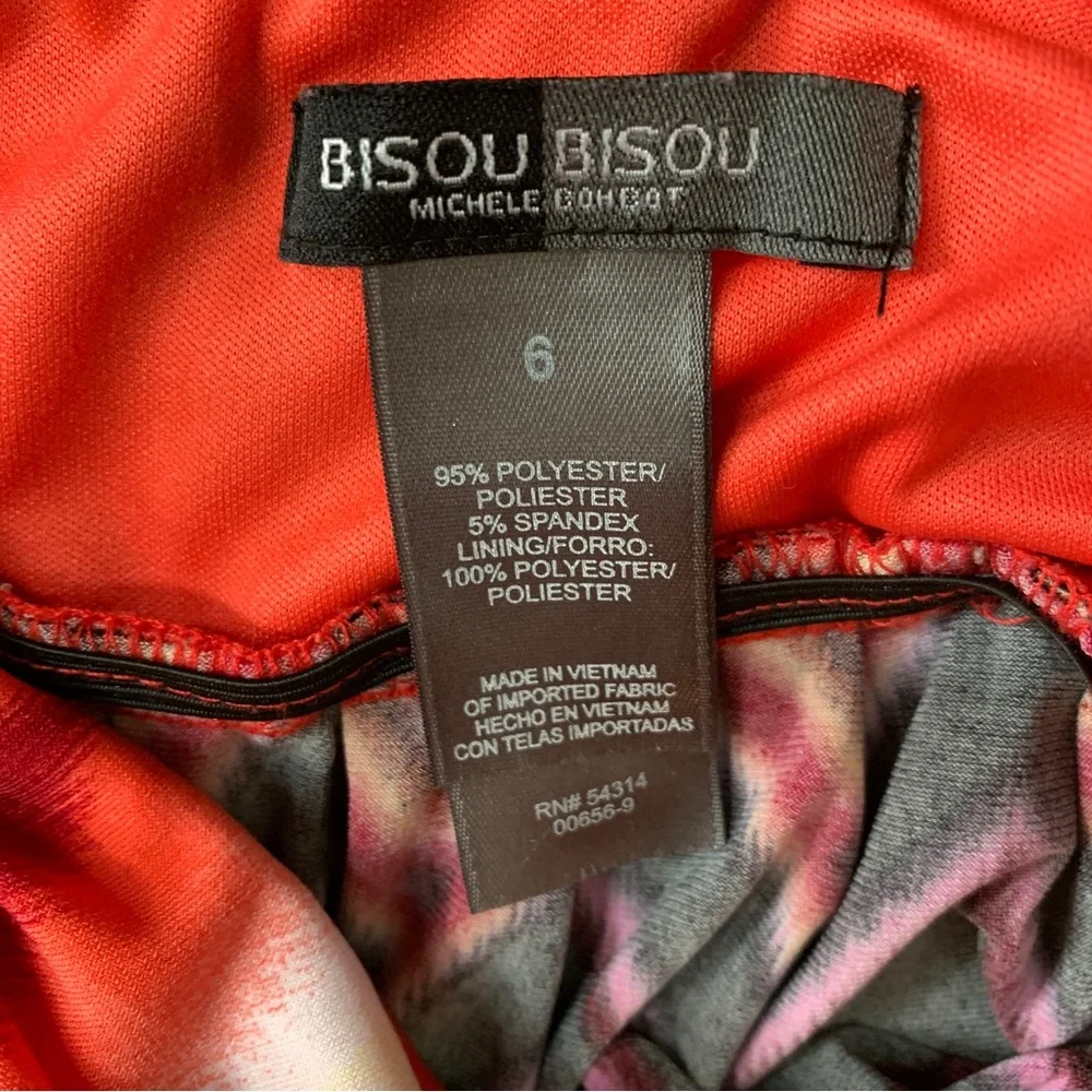 Bisou Bisou Michelle Bohbot maxi dress